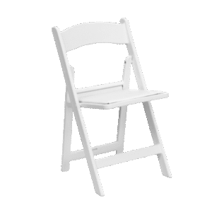 Resin Garden White Chair