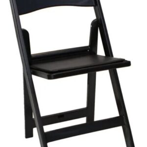 Resin Garden Black Chair